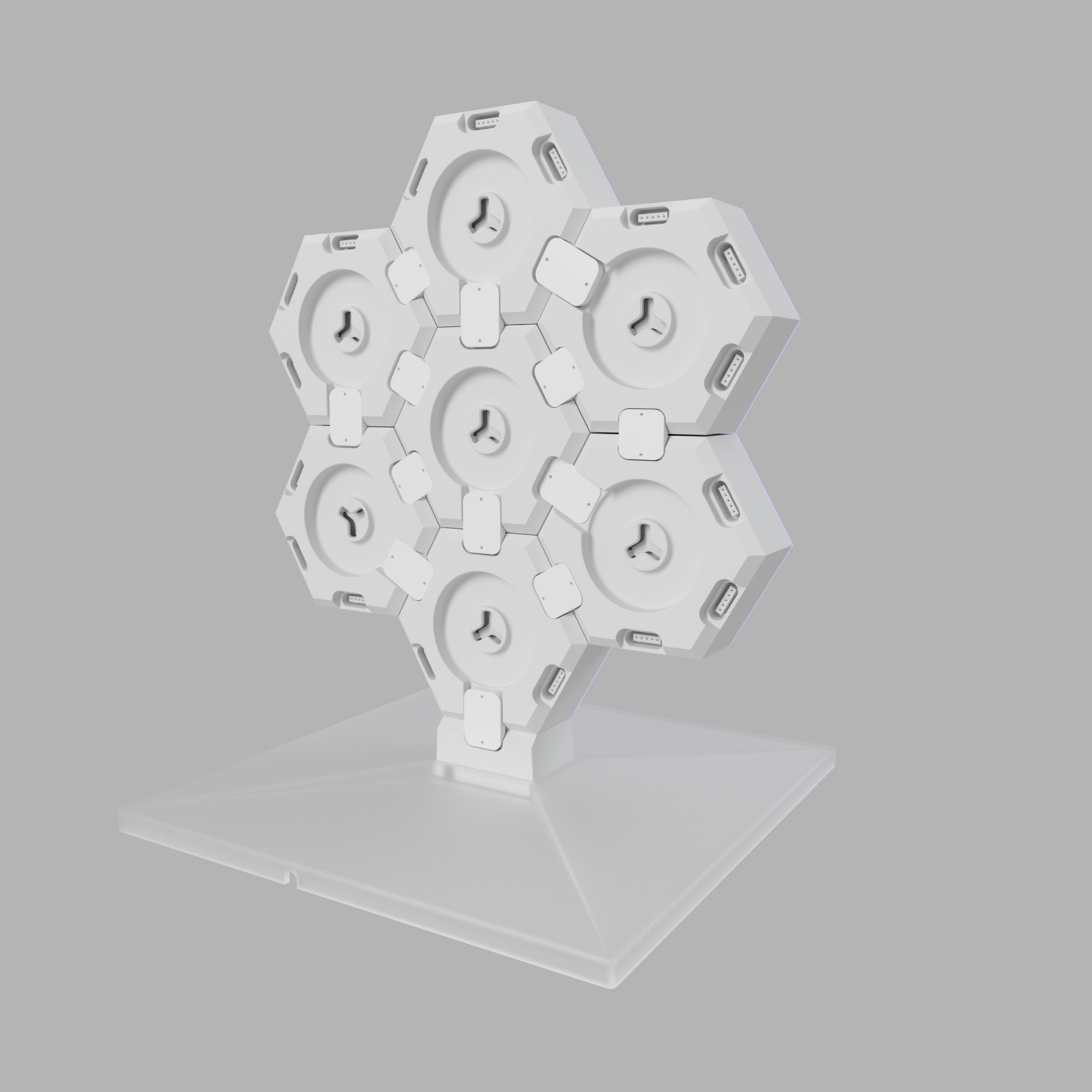 7pcs LifeSmart LED Lamp Light Panel Apple Homekit Voice Control Party Light Free DIY Assembling