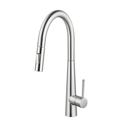 2 Function Smart Hand Touch Sensor Control Pull-Out Kitchen Sink Mixer Tap Laundry Basin Vanity 360° Swivel Spout Faucet Brushed Nickel/Black/Brushed Yellow Gold