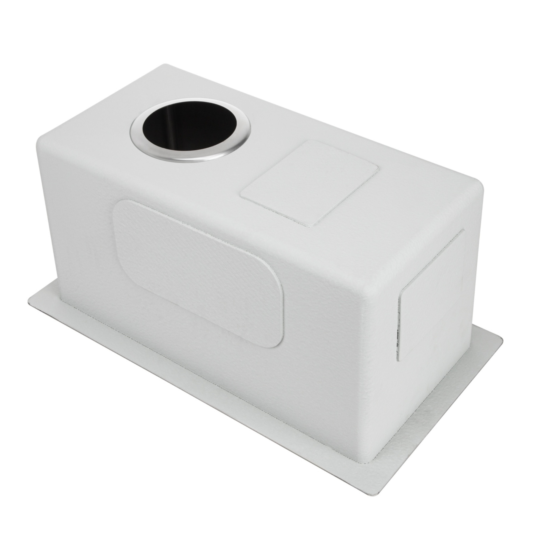 250mm Stainless Steel Laundry Kitchen Bar Sink Top/Flush/Under-mount Single Bowl Basin Chrome/Grey Black/Brushed Yellow Gold