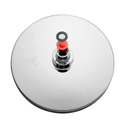 200mm ABS 360° Swivel Round Chrome Rain Shower Head