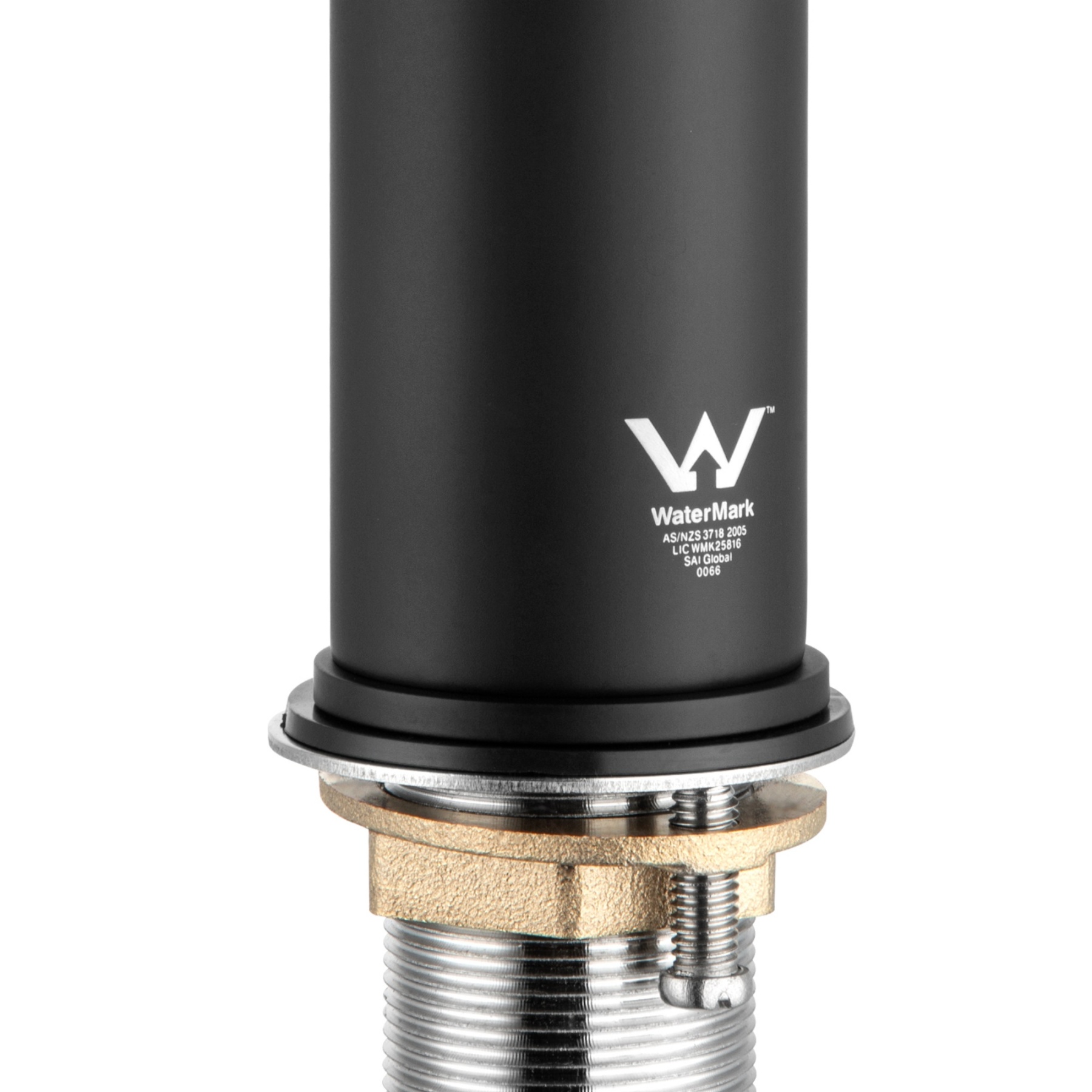 Round Brass Bathroom Basin Mixer Tap Laundry Sink Vanity Spout Faucet Chrome/Black