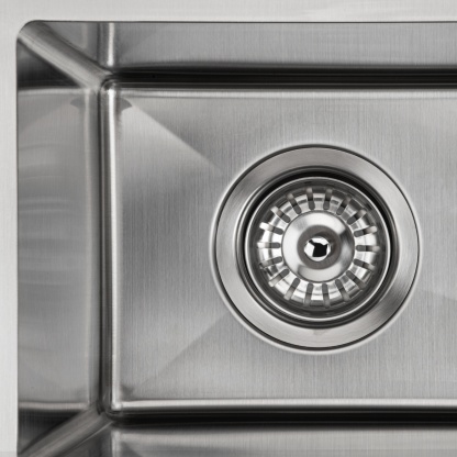 250mm Stainless Steel Laundry Kitchen Bar Sink Top/Flush/Under-mount Single Bowl Basin Chrome/Grey Black/Brushed Yellow Gold