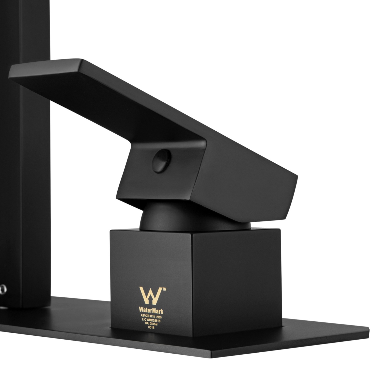 Square Brass Bathroom Basin Sink Vanity Wall Mixer Tap Set Bathtub Shower Outlet Water Spout Faucet Chrome/Matte Black