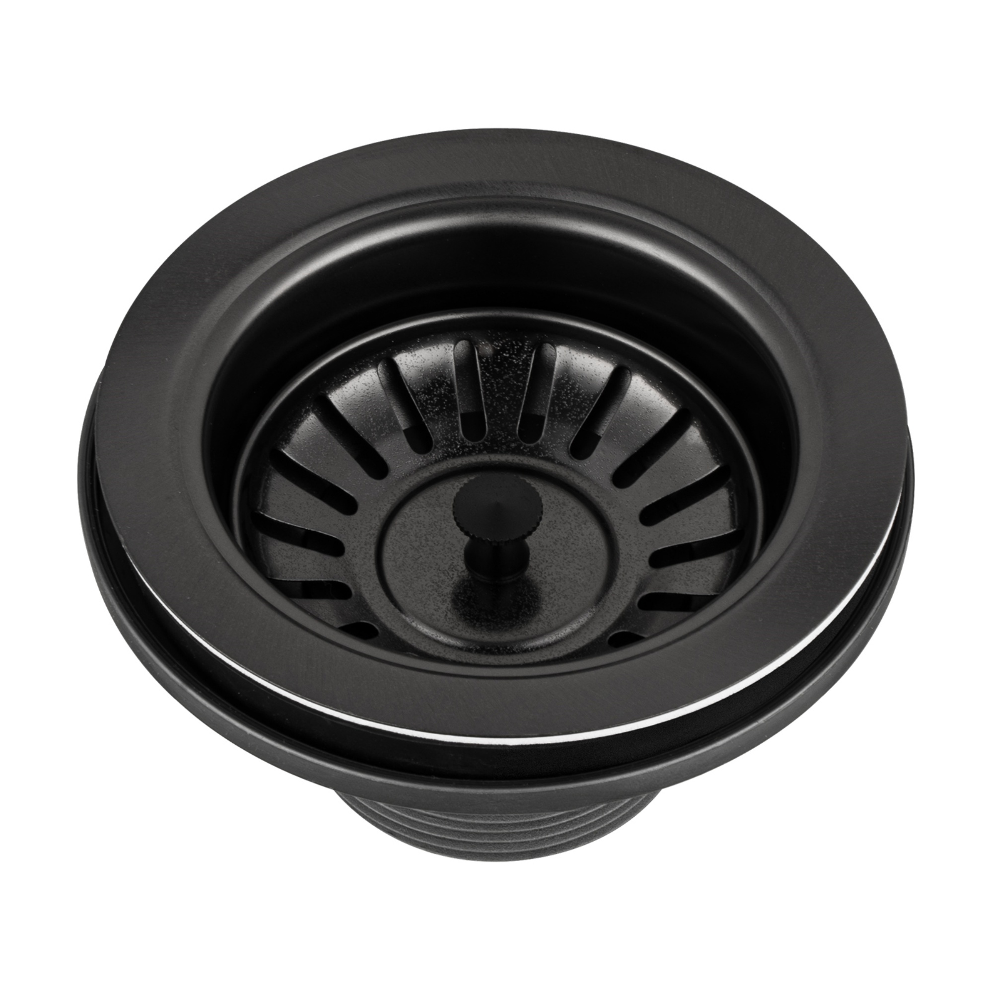 Stainless Steel Kitchen Laundry Sink Strainer Waste Replacement Drain Filtet Drainer Brushed Nickel/Black/Gold