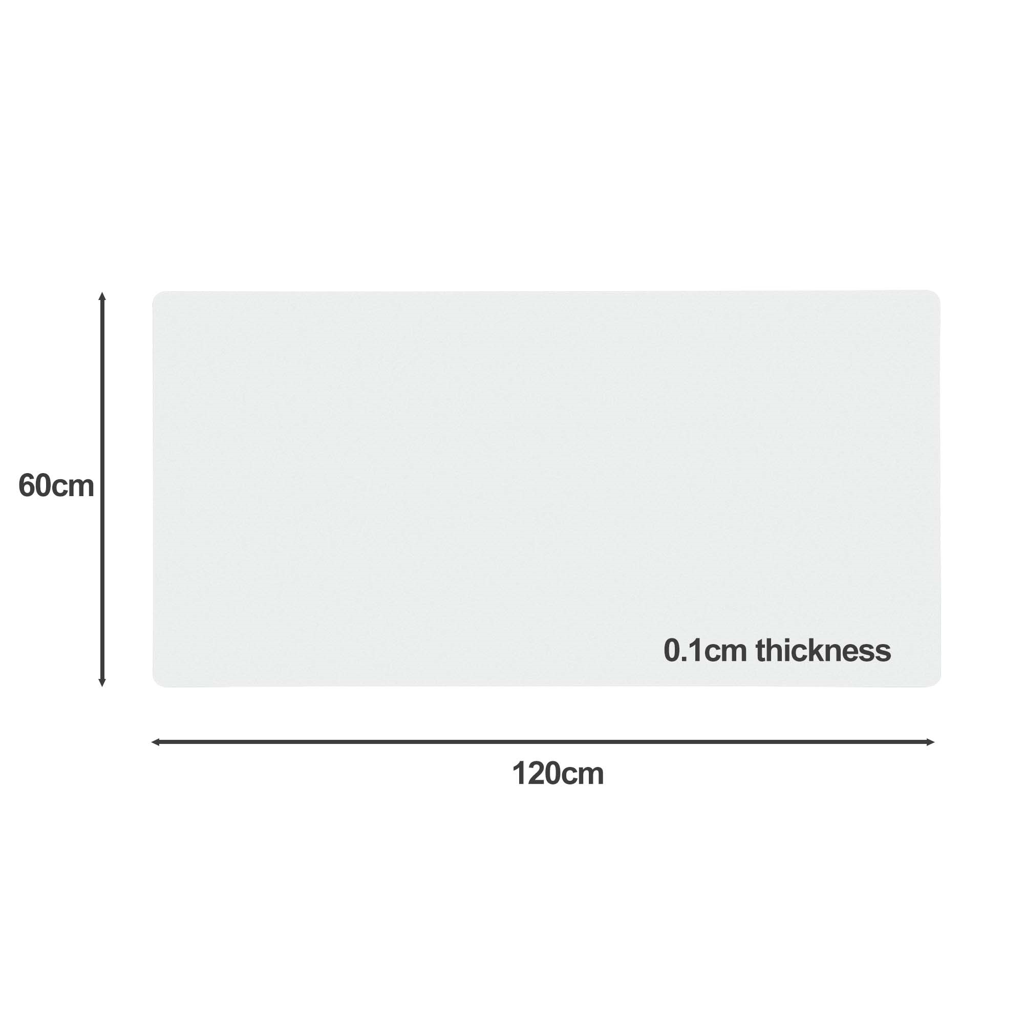 Kitchen Island Countertop Heat Resistant Waterproof Protector Mat Table Non-slip Pastry Silicone Mat Grey/Translucent
