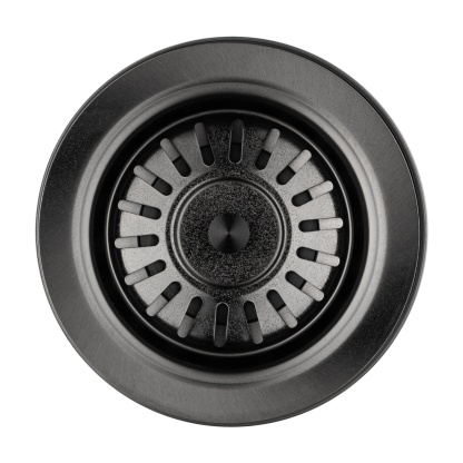 Stainless Steel Kitchen Laundry Sink Strainer Waste Replacement Drain Filtet Drainer Brushed Nickel/Black/Gold