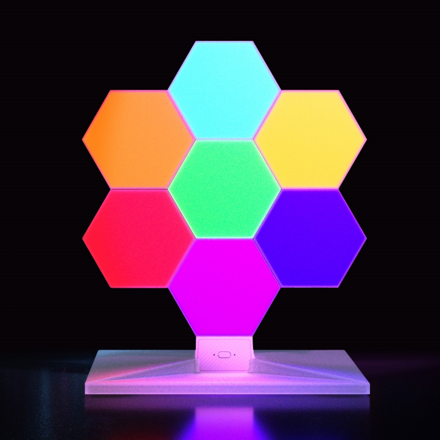 7pcs LifeSmart LED Lamp Light Panel Apple Homekit Voice Control Party Light Free DIY Assembling