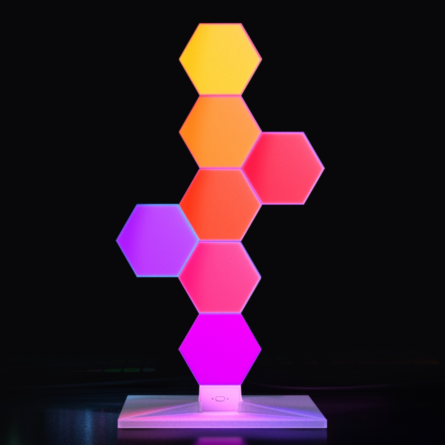 7pcs LifeSmart LED Lamp Light Panel Apple Homekit Voice Control Party Light Free DIY Assembling