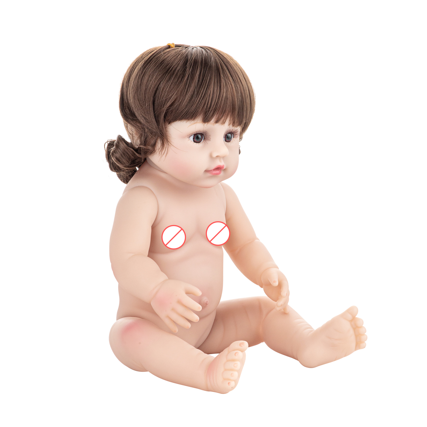 18" 46cm Lifelike Reborn Baby Doll Girl Full Body Realistic Silicone Babies Girl Gift Waterproof