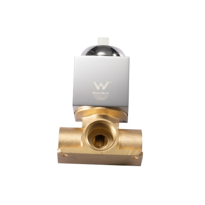 Square Brass Built-in Bath Shower Mixer Tap Bathroom Basin Sink Flick Mixer Tap Chrome / Matte Black / Brushed Yellow Gold / Gunmetal Grey