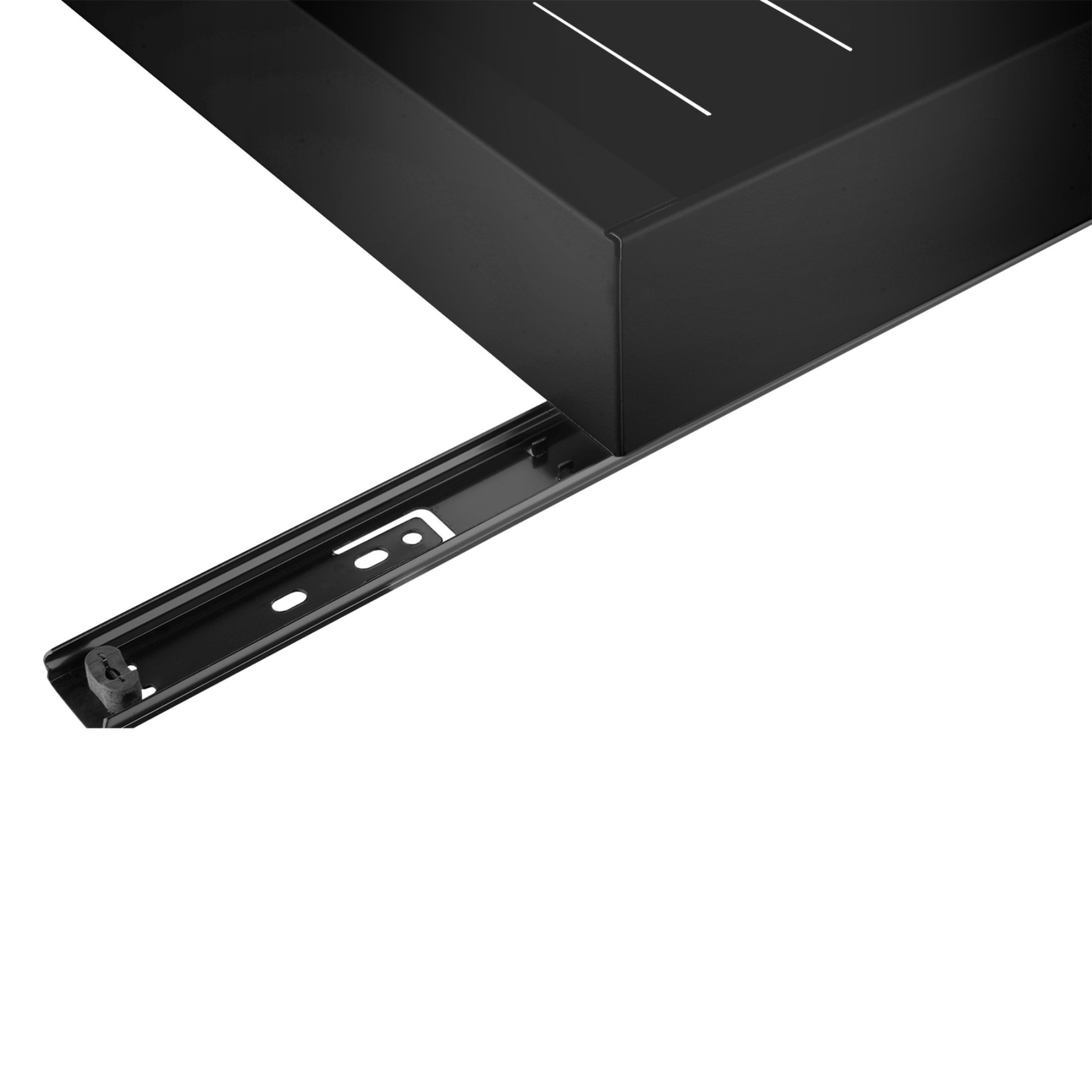 43-68cm Pull-Out Kitchen Extendable Steel Cabinet Tray Sliding Drawer Rack Holder