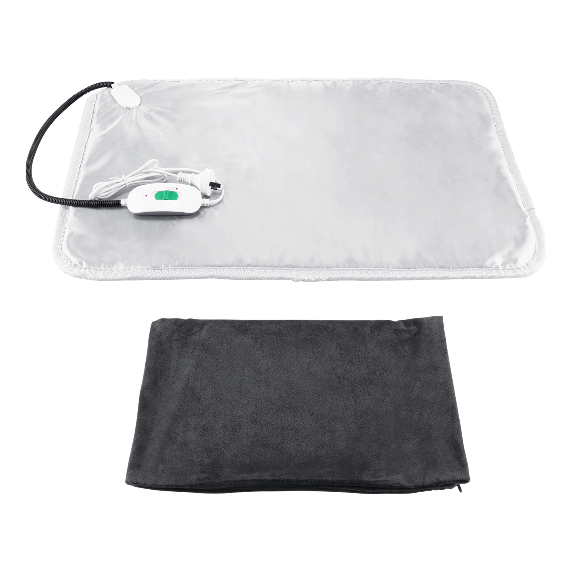 70x45cm Pet Electric Heating Pad Grey Pet Dog Cat Fireproof Waterproof Heating Mat