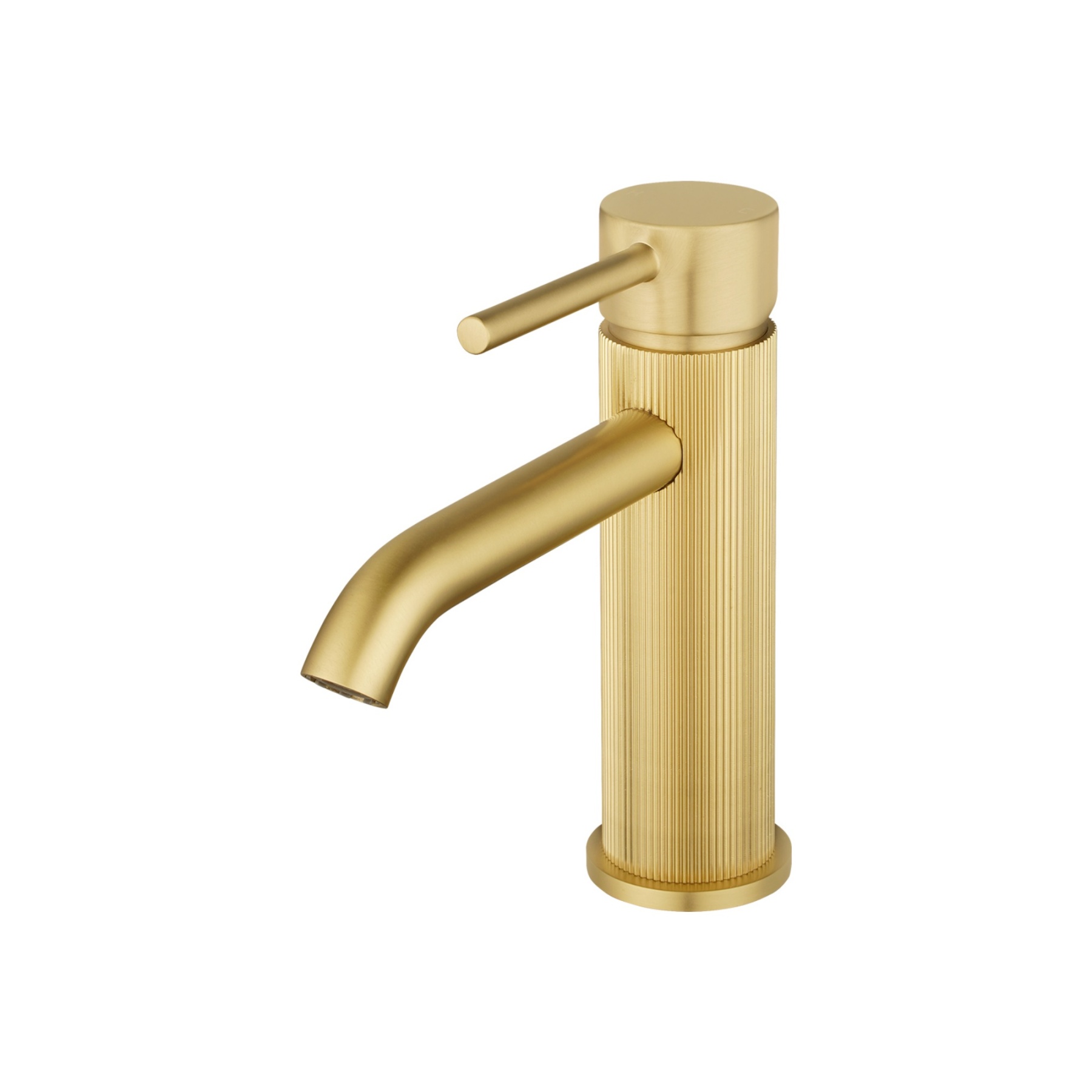 Bathroom Round Brass Basin Mixer Tap Laundry Sink Vanity Pin Lever Knurled Faucet Chrome/Brushed Yellow Gold/Gunmetal Grey