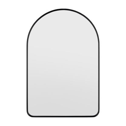 600mm x 900mm Bathroom Aluminium Framed Mirror Vanity Basin Wall Mounted Makeup Mirror Black/Gold