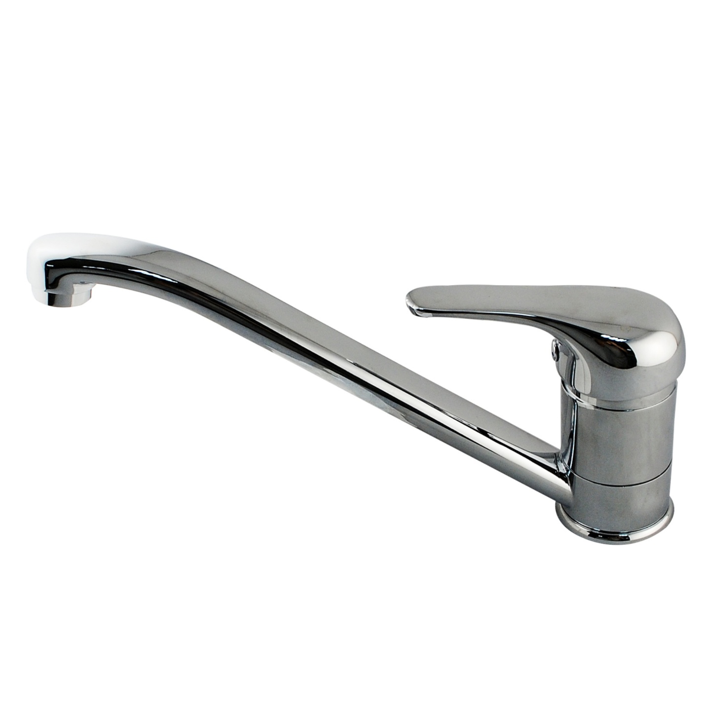 360° Swivel Bras Kitchen Sink Mixer Tap Long Spout Laundry Basin Sink 