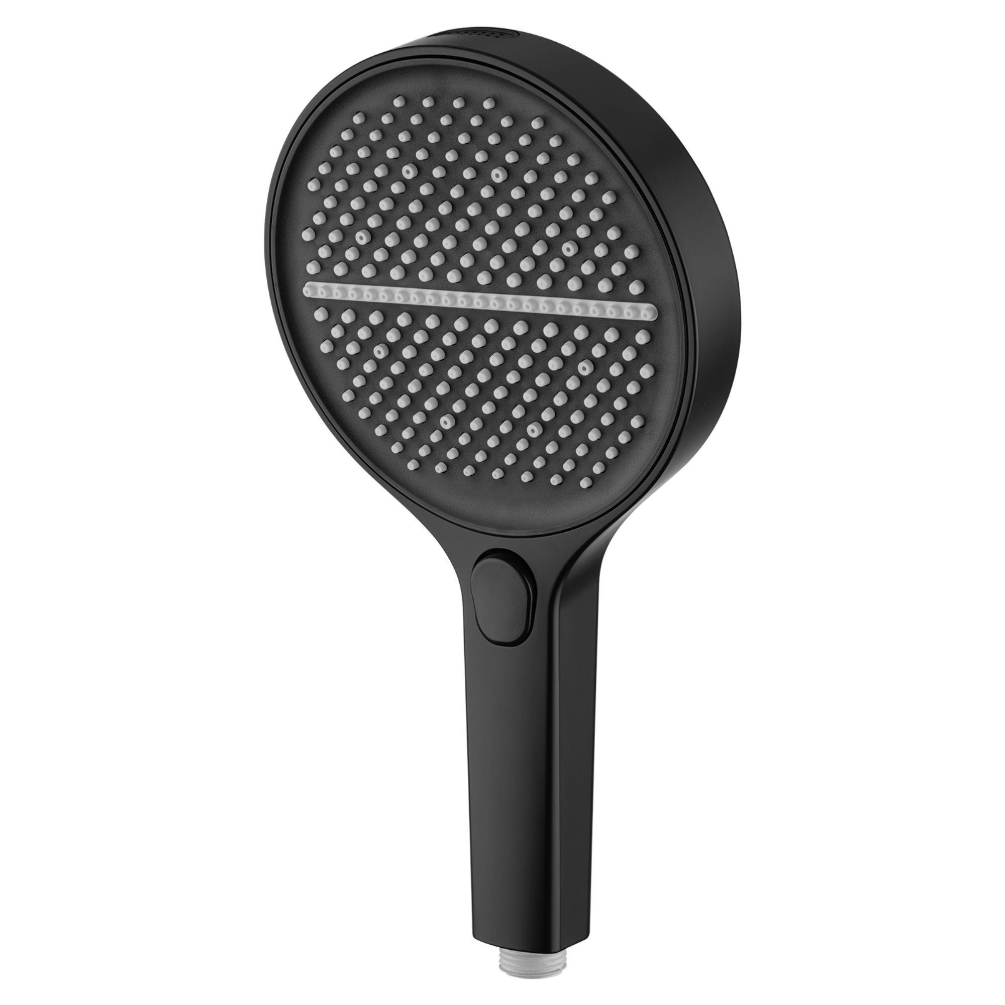 150mm 4 Function Bathroom Hand-Held Shower Head Round High Pressure Bath Spray Handheld Shower Rose Chrome/Black