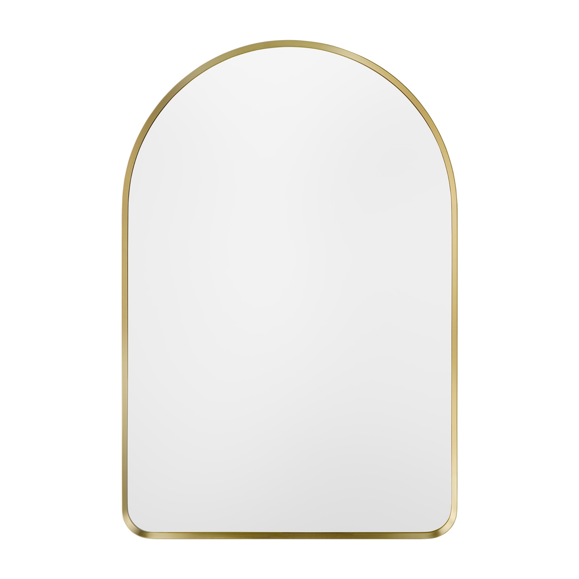 600mm x 900mm Bathroom Aluminium Framed Mirror Vanity Basin Wall Mounted Makeup Mirror Black/Gold