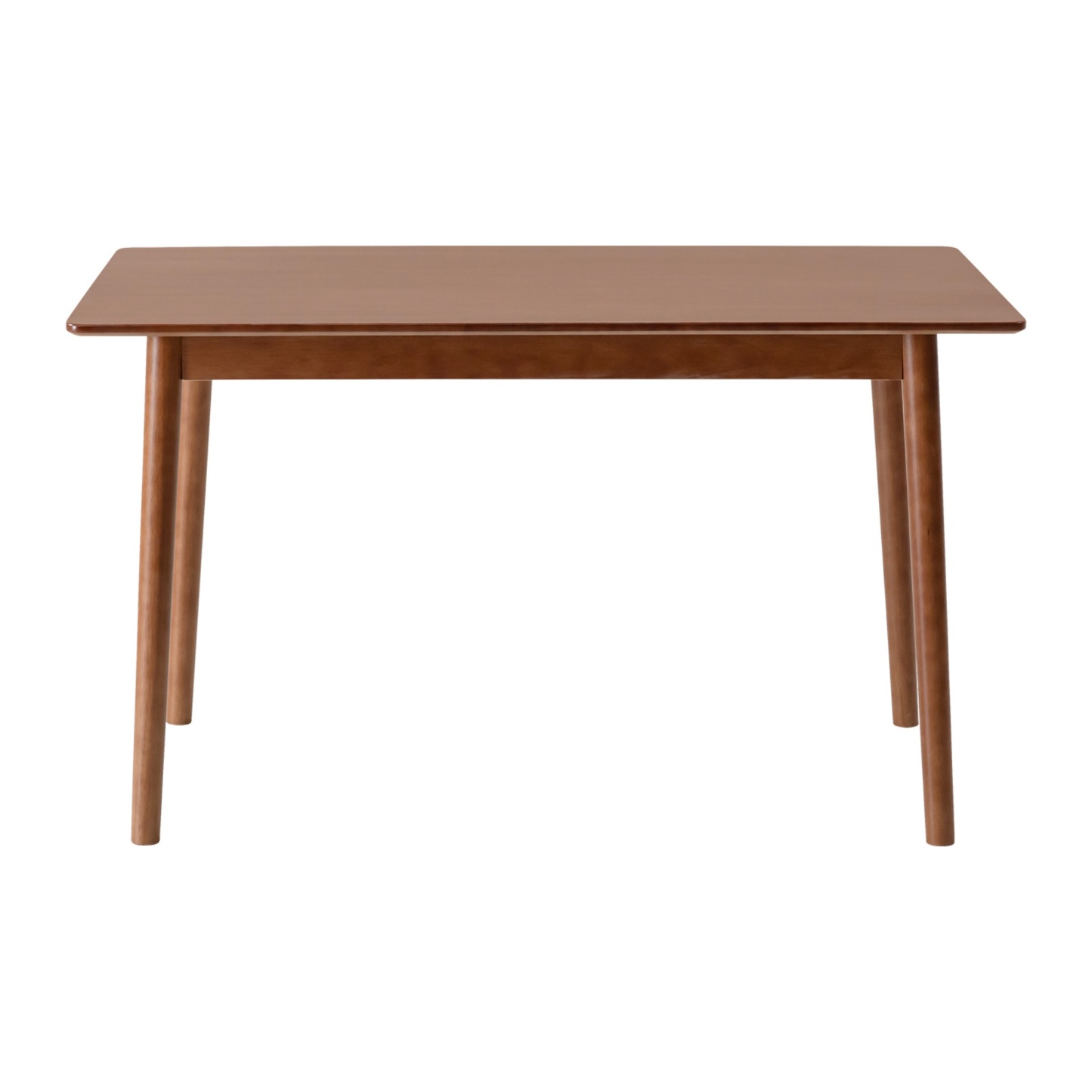140cm Rectangle Wooden Dining Table for Home Kitchen Cafe Restaurant Walnut/Natural