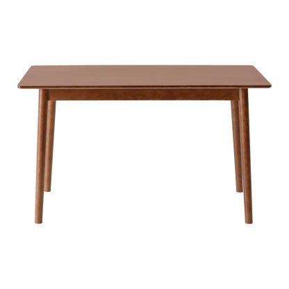 140cm Rectangle Wooden Dining Table for Home Kitchen Cafe Restaurant Walnut/Natural