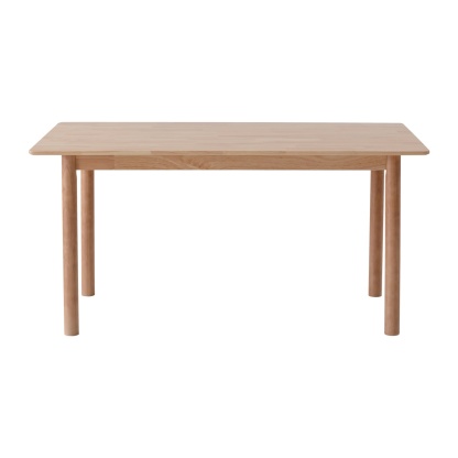 140cm Rectangle Wooden Dining Table for Home Kitchen Cafe Restaurant Walnut/Natural