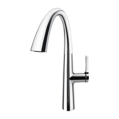 Brass 2 Spray Pattern Pull Out Kitchen Laundry Sink Basin Mixer Tap 360° Swivel Spout Deck-mounted Vanity Faucet Chrome/Black/Yellow Gold