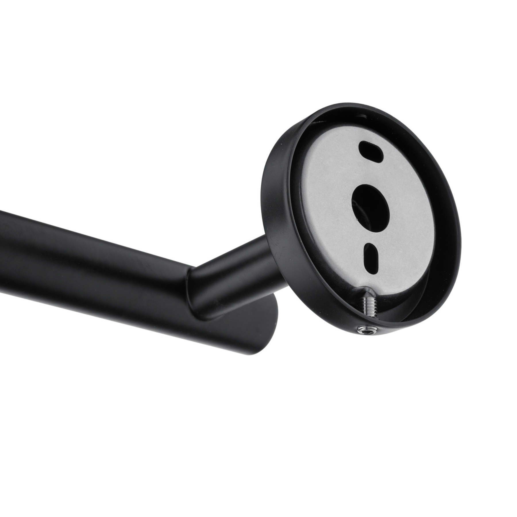 160mm Stainless Steel Bathroom Toilet Paper Roll Holder Round Tissue Hook Rack Wall Mounted Black/Brushed Nickel