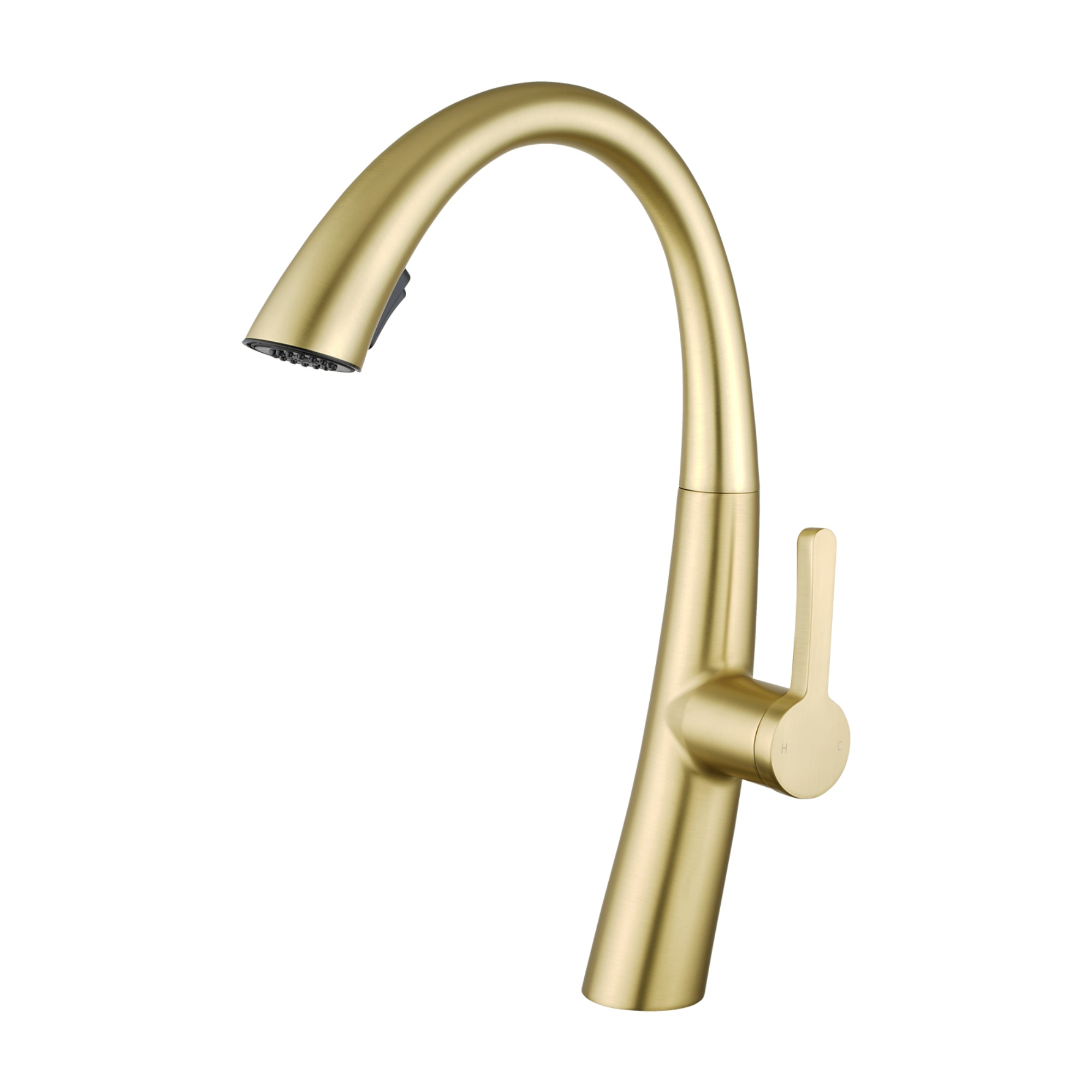 Brass 2 Spray Pattern Pull Out Kitchen Laundry Sink Basin Mixer Tap 360° Swivel Spout Deck-mounted Vanity Faucet Chrome/Black/Yellow Gold