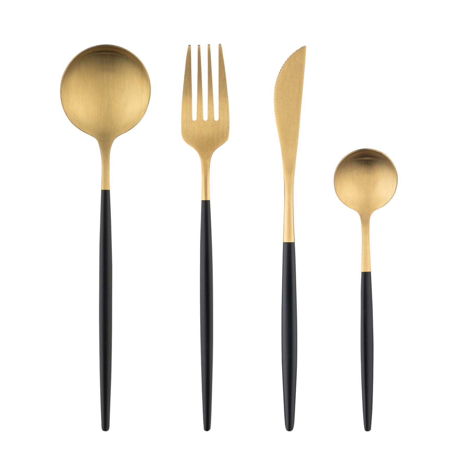 24 Piece Stainless Steel Cutlery Set Knife Spoon Fork Kitchen Dinnerware Dining Tableware