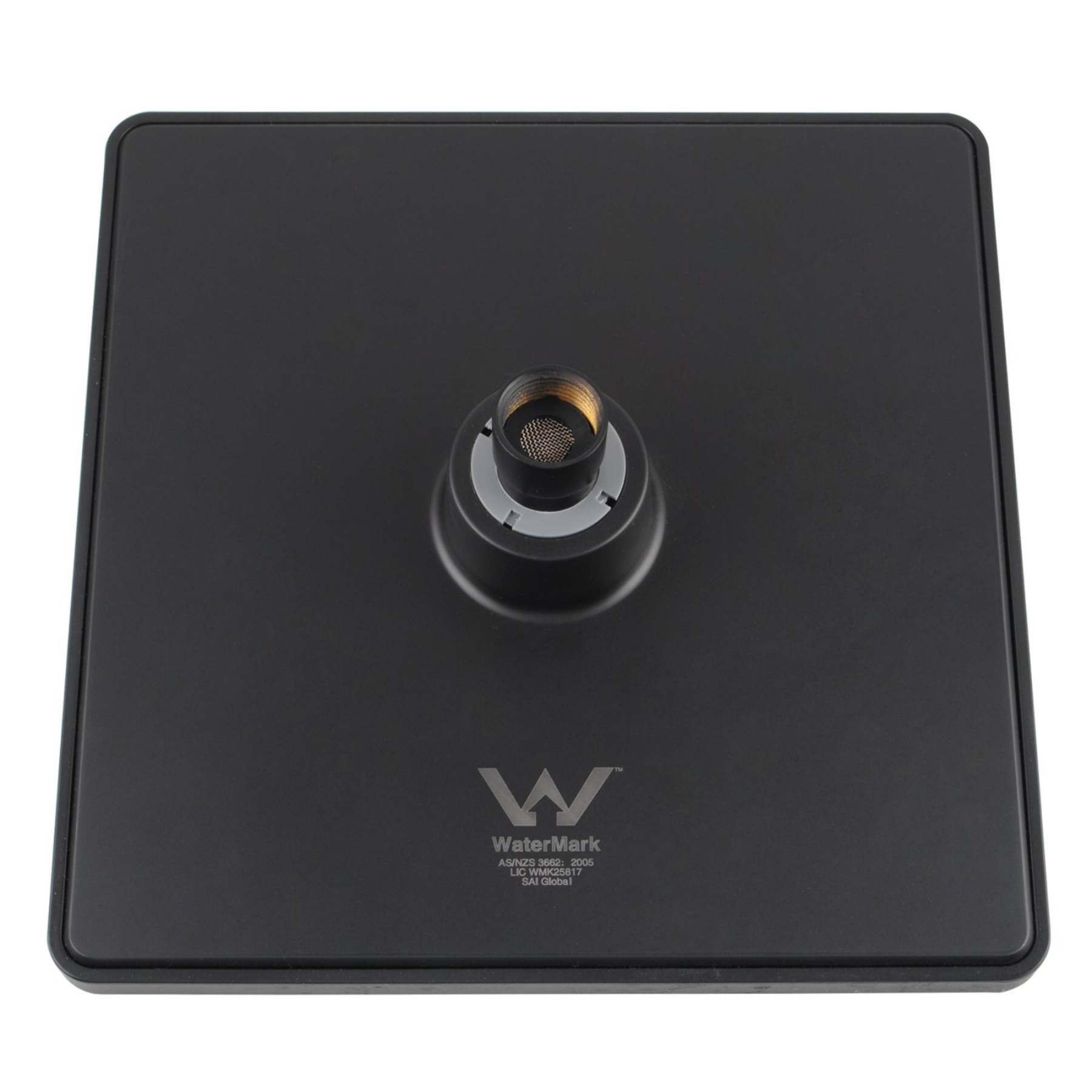 204mm Square  Bath Swivel Rain Shower Head Set Bathroom High Pressure Wall Shower Head Gooseneck Shower Arm Chrome/Black