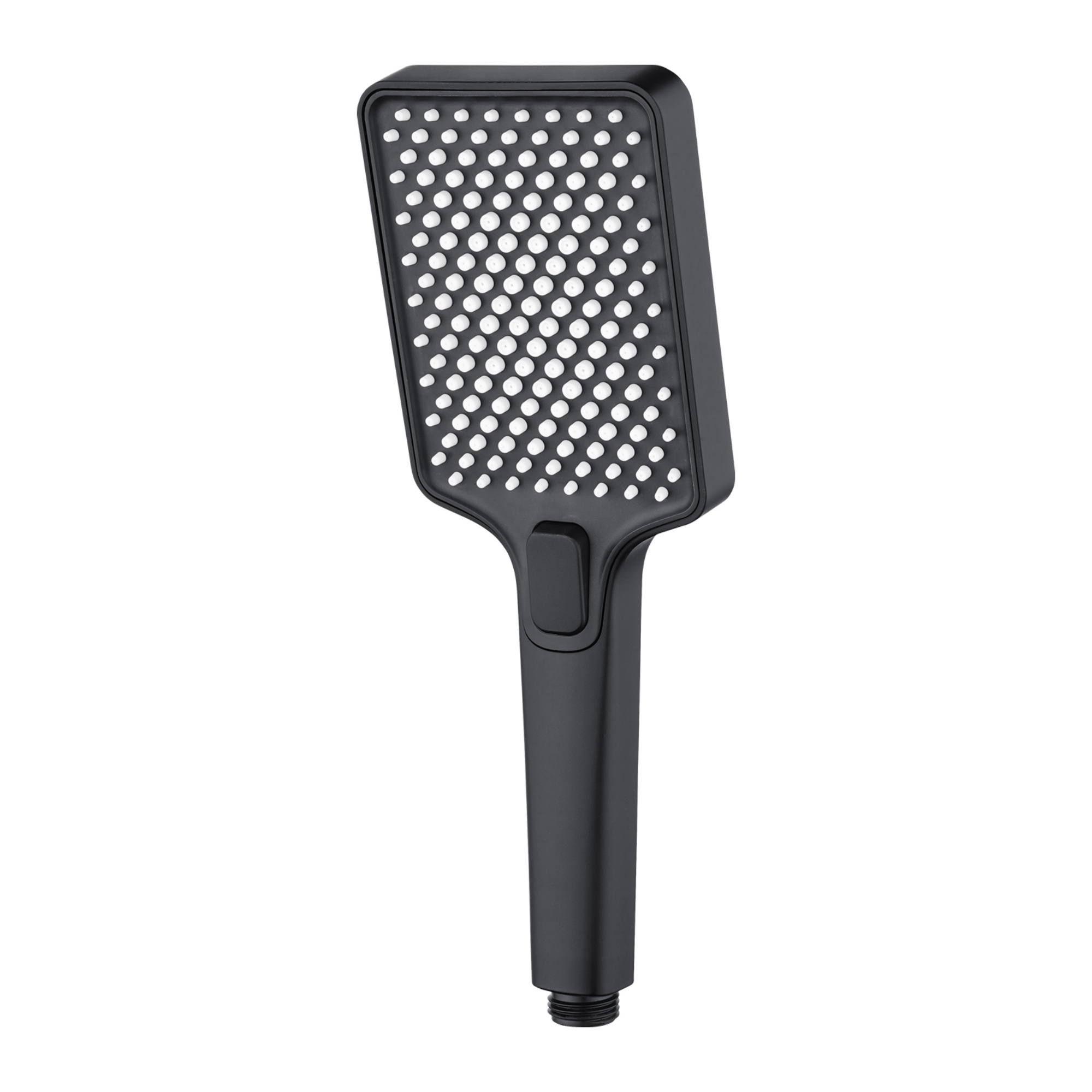 3 Mode Spray Function Square Bathroom Handheld Shower Head High Pressure Bath Shower Rose Chrome/Black