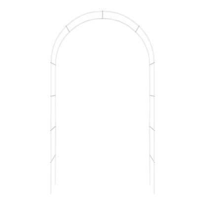 Wedding Garden Arch Without Base Party Balloon Flower Decoration Archway Climbing Plants Arbour Vine Stand Trellis White/Black/Dark Green