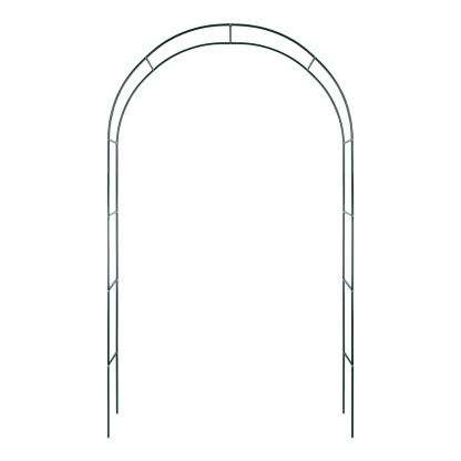 Wedding Garden Arch Without Base Party Balloon Flower Decoration Archway Climbing Plants Arbour Vine Stand Trellis White/Black/Dark Green