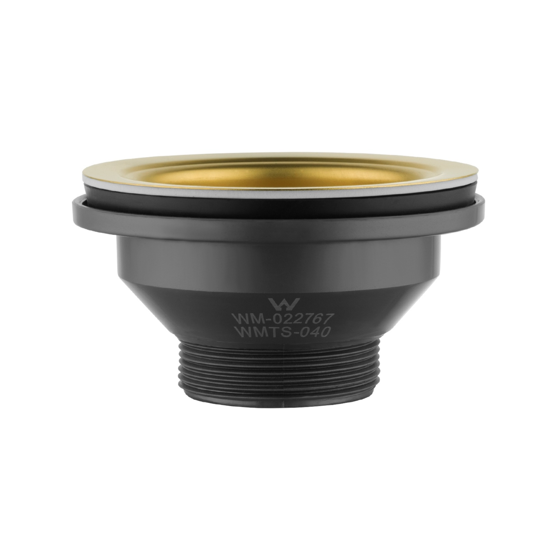 Stainless Steel Kitchen Laundry Sink Strainer Waste Replacement Drain Filtet Drainer Brushed Nickel/Black/Gold