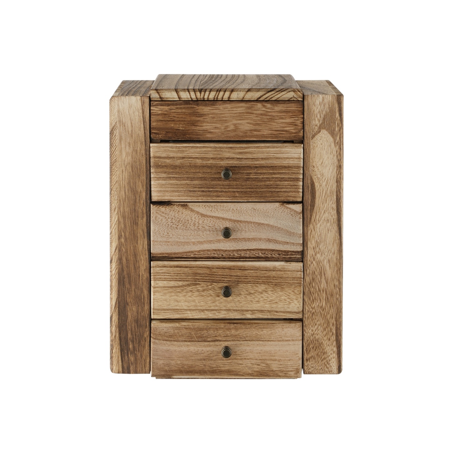 Large Capacity Wooden Jewellery Storage Box Rings Holder Necklaces Earrings Organizer Cabinet