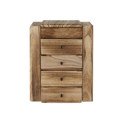 Large Capacity Wooden Jewellery Storage Box Rings Holder Necklaces Earrings Organizer Cabinet