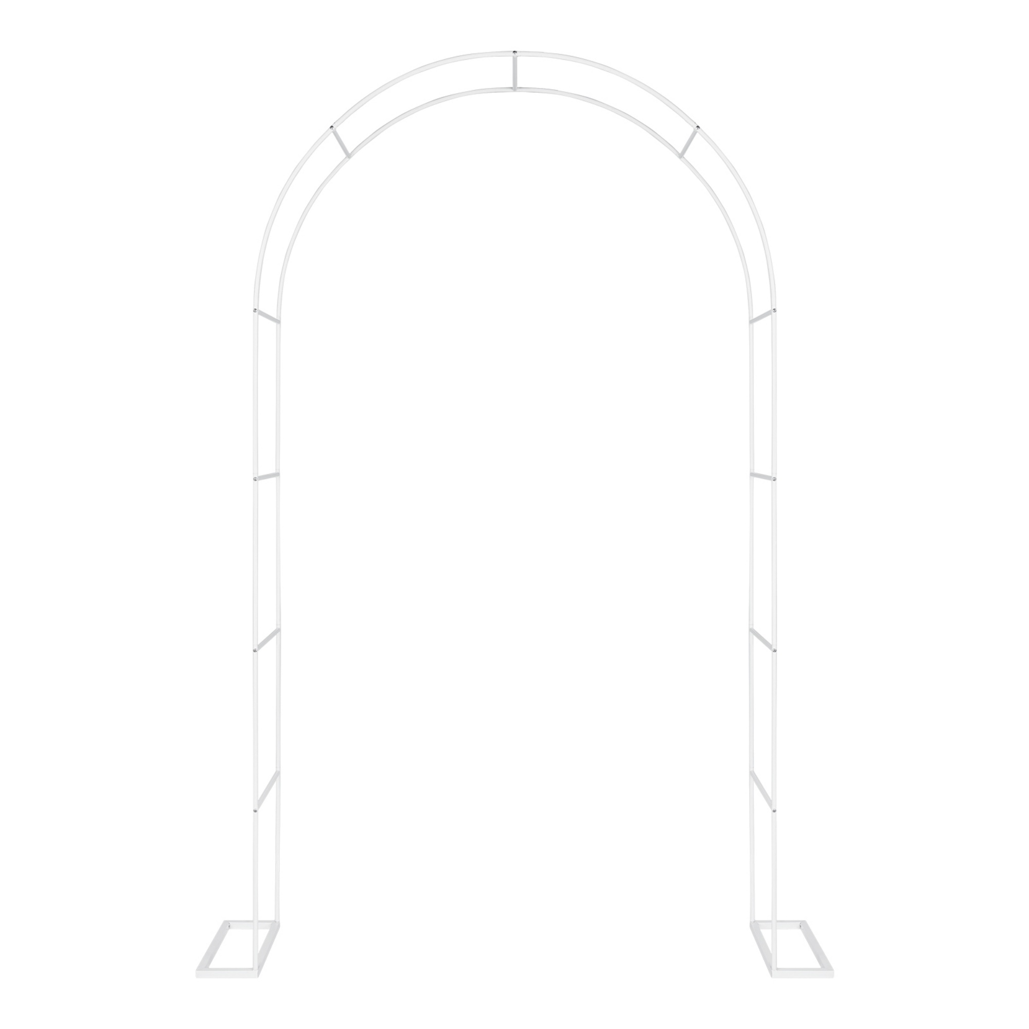 Garden Arch Wedding Party Balloon Decoration Archway Climbing Flower Plants Arbour Vine Stand Trellis White/Black/Dark Green