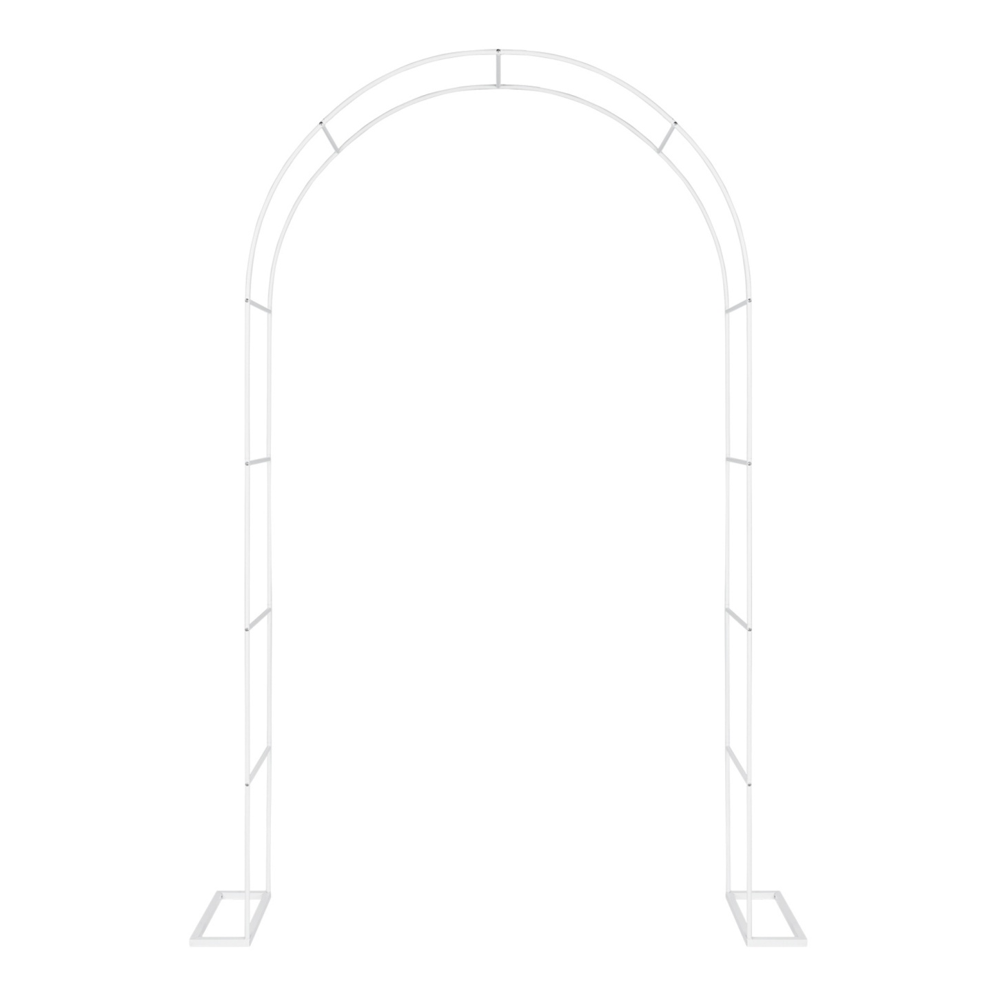 Garden Arch Wedding Party Balloon Decoration Archway Climbing Flower Plants Arbour Vine Stand Trellis White/Black/Dark Green