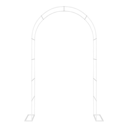 Garden Arch Wedding Party Balloon Decoration Archway Climbing Flower Plants Arbour Vine Stand Trellis White/Black/Dark Green