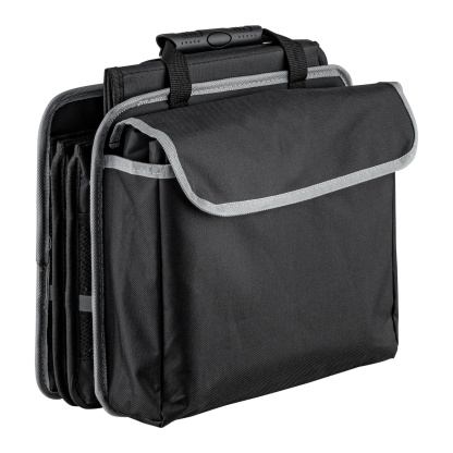 Multipurpose Collapsible Trunk Cargo Storage Box Waterproof 3 Compartments Car Organizer Black