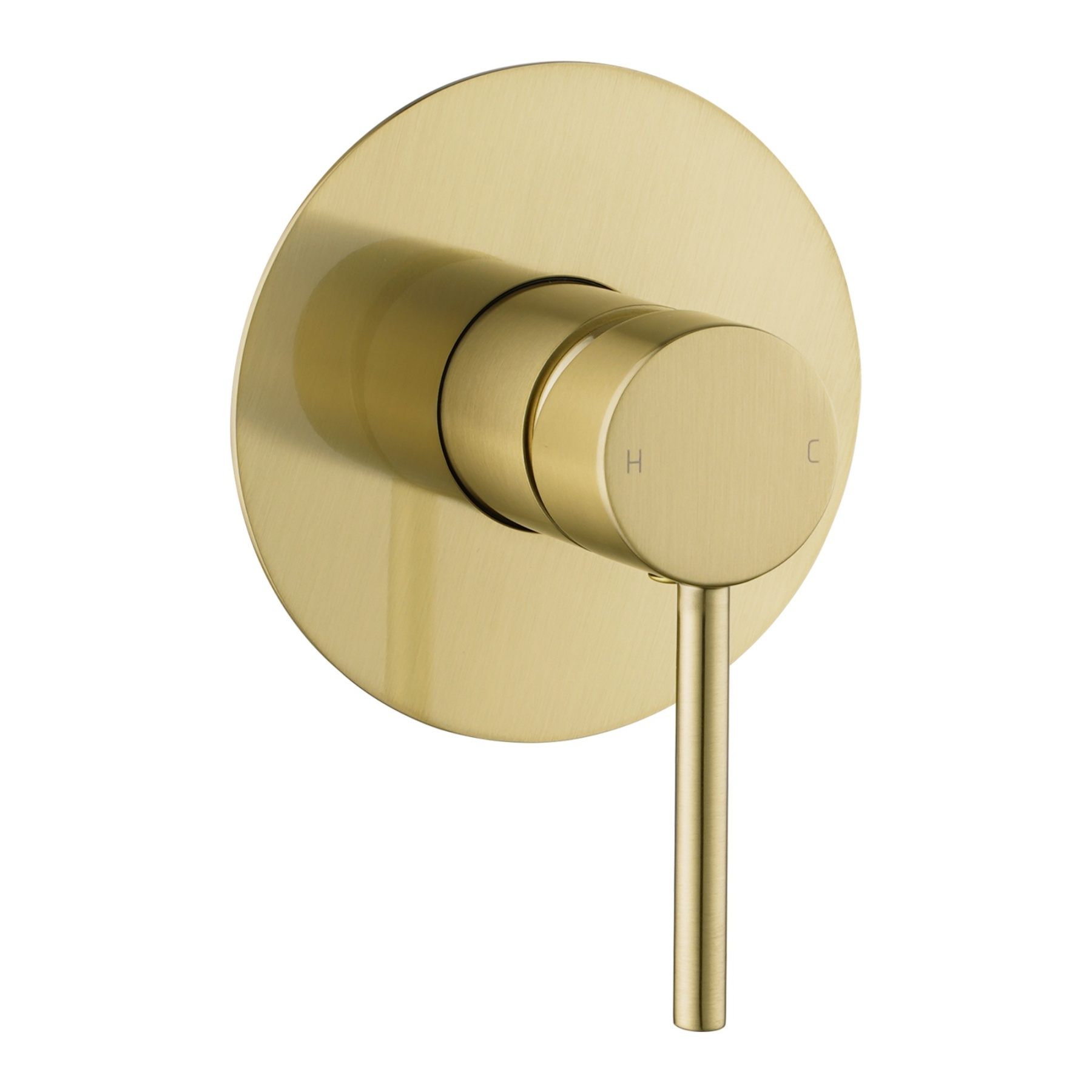 Round Brass Bath Shower Wall Mixer Tap Bathroom Basin Bathtub Wall Mounted Mixer Chrome/Matte Black/Gunmetal Grey/Brushed Yellow Gold