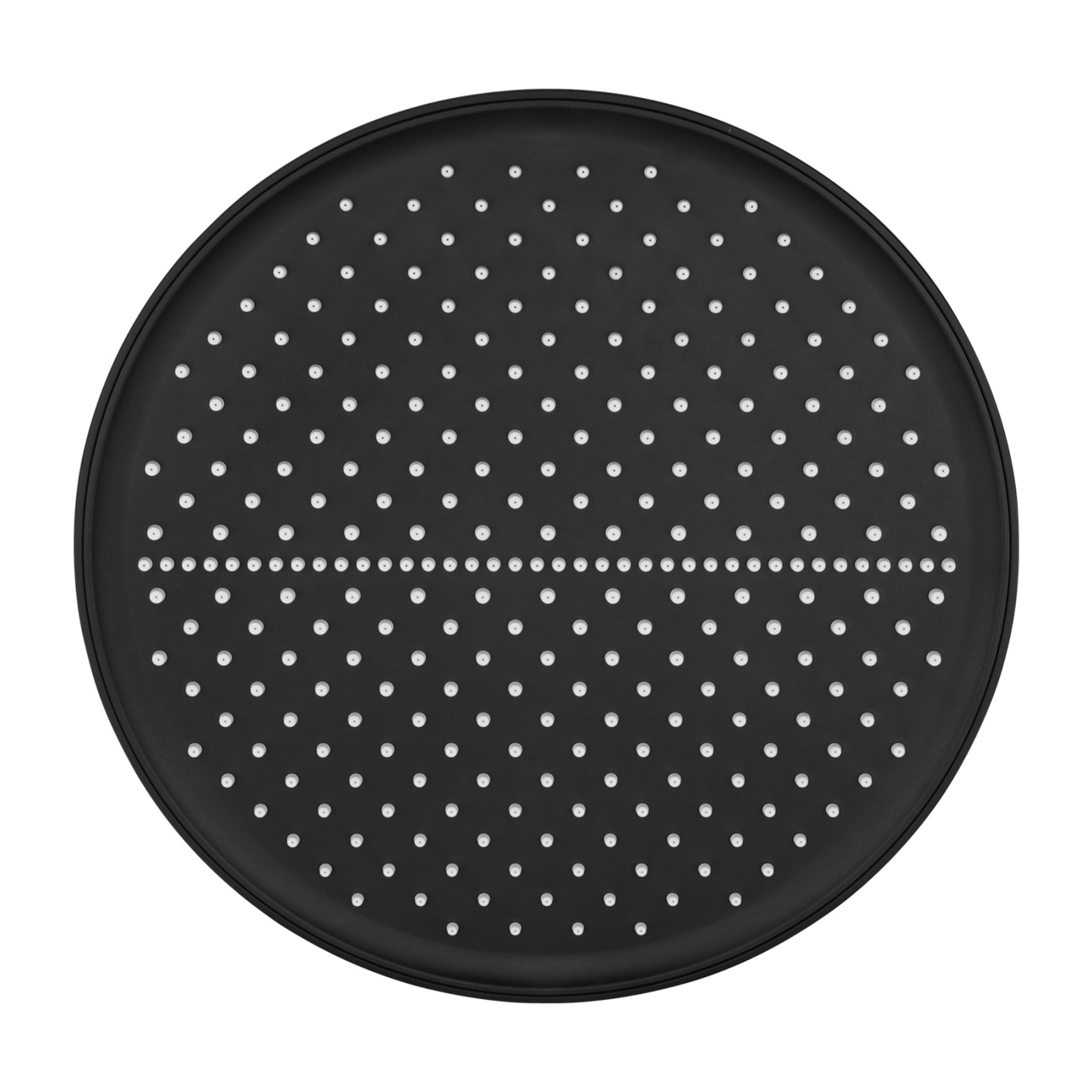 325mm 13'' Bathroom Round 360° Swivel Rainfall Overhead Shower Head Rose For Wall Arm Rail Chrome/Black