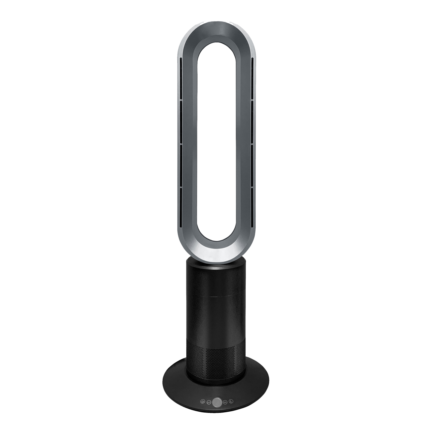 ANGELO Cool Heat Bladeless Pedestal Fan Purifying Air 9H Timer Low DB Any Room