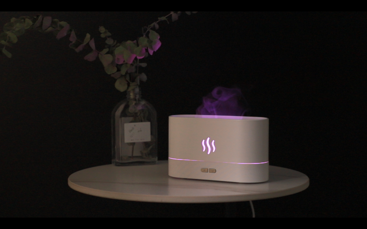 Aromatherapy Diffuser 7 Colours LED Light Ultrasonic Oil Humidifier Air Purifier