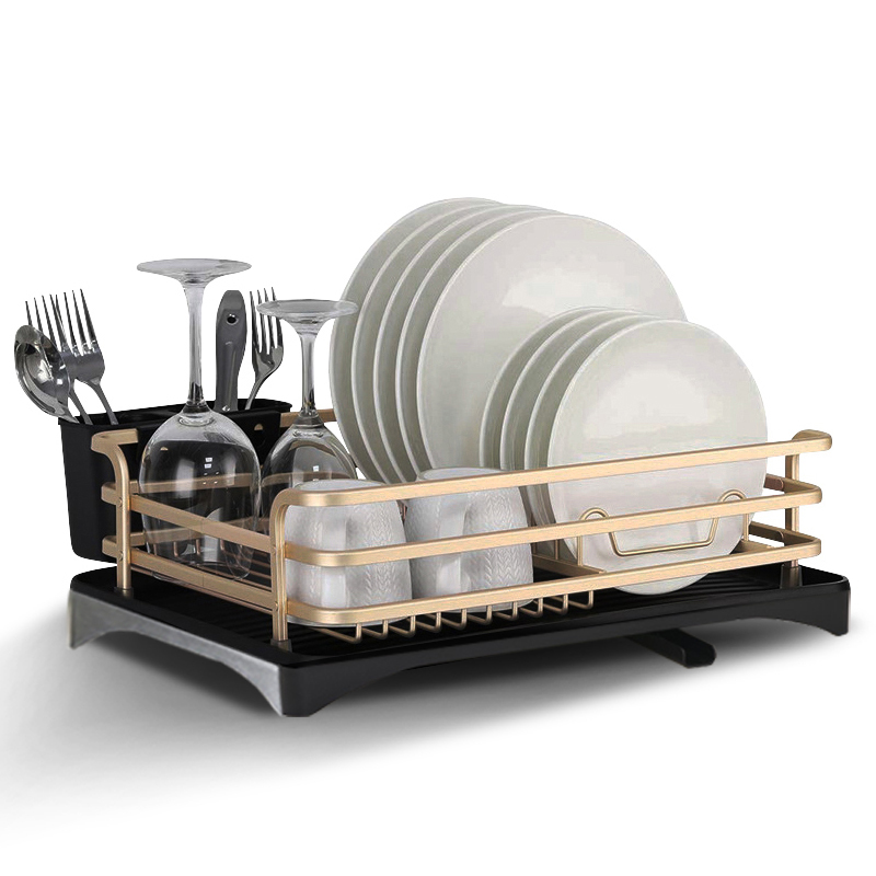 Kitchen Storage Rack Organizer Dish Drying Drainboard Basket Holder