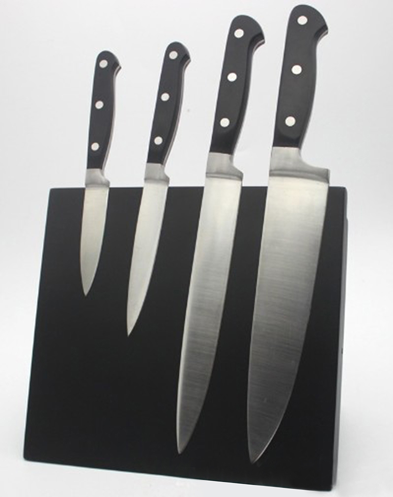 Modern MDF Plate Folding Magnetic Knife Holder Kitchen Tools Storage R