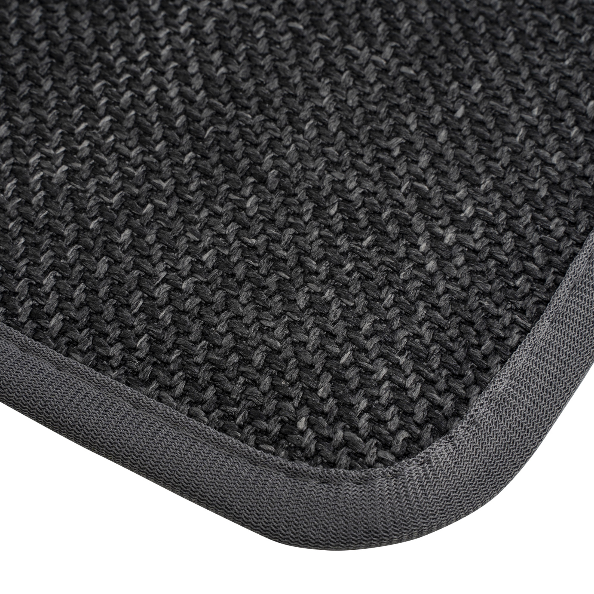 2 Piece 70cm 120cm Kitchen Floor Mat Set Non-Slip Home Laundry Hallway Rug Carpet Black/Khaki