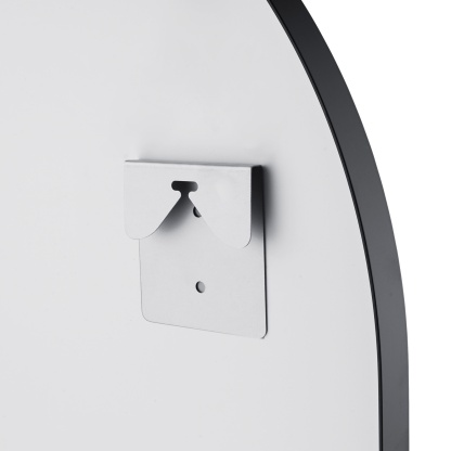 600mm x 900mm Bathroom Aluminium Framed Mirror Vanity Basin Wall Mounted Makeup Mirror Black/Gold