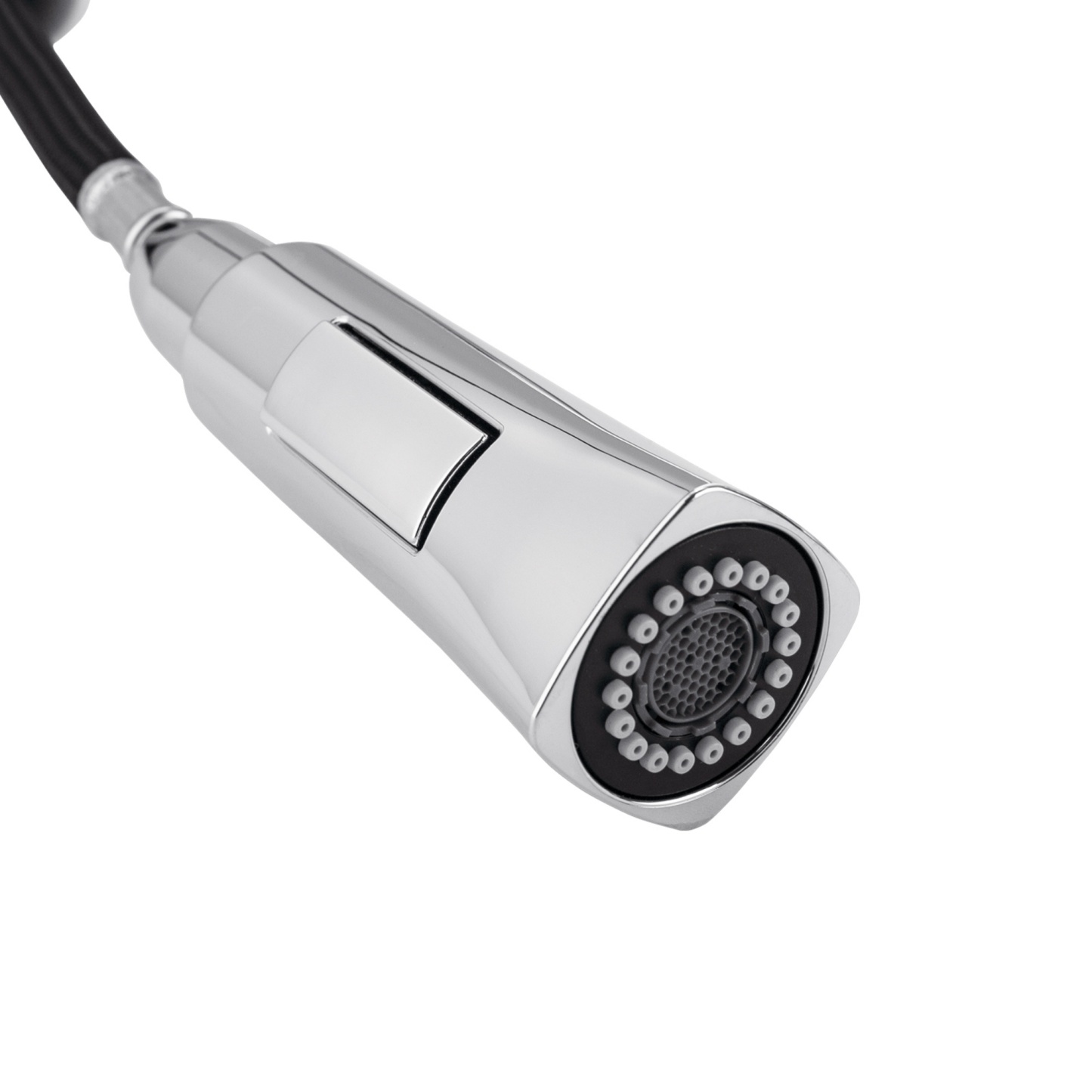 Brass 360° Swivel Pull-Out 2 Function Kitchen Sink Mixer Tap Laundry Basin Vanity Spout Faucet Chrome/Black/Granite Grey/White Granite