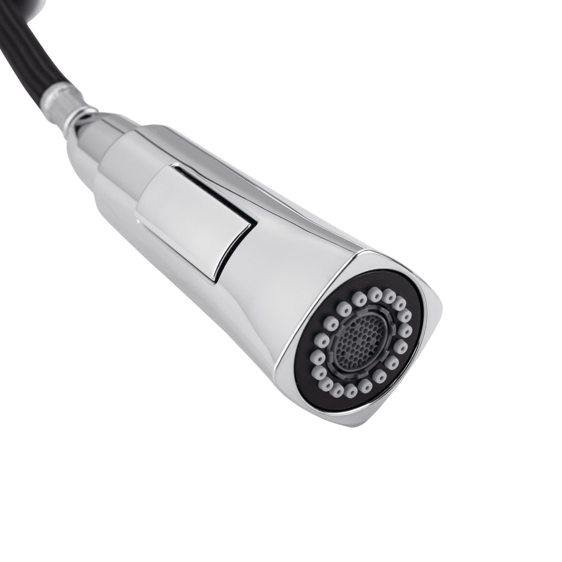 Brass 360° Swivel Pull-Out 2 Function Kitchen Sink Mixer Tap Laundry Basin Vanity Spout Faucet Chrome/Black/Granite Grey/White Granite