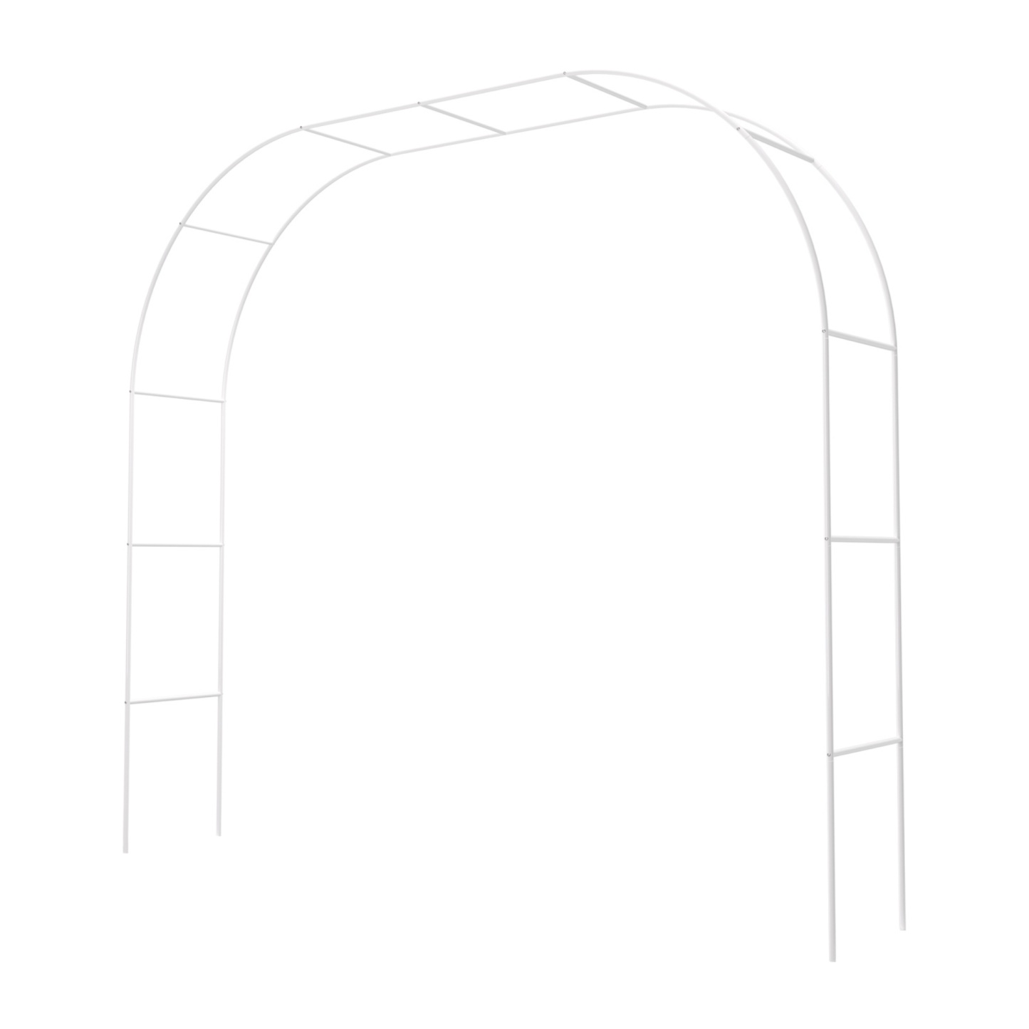 Wedding Garden Arch Without Base Party Balloon Flower Decoration Archway Climbing Plants Arbour Vine Stand Trellis White/Black/Dark Green